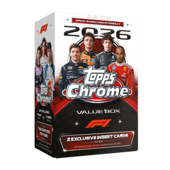 2026 Topps Chrome Formula 1 Value Box – geschlossene Verpackung