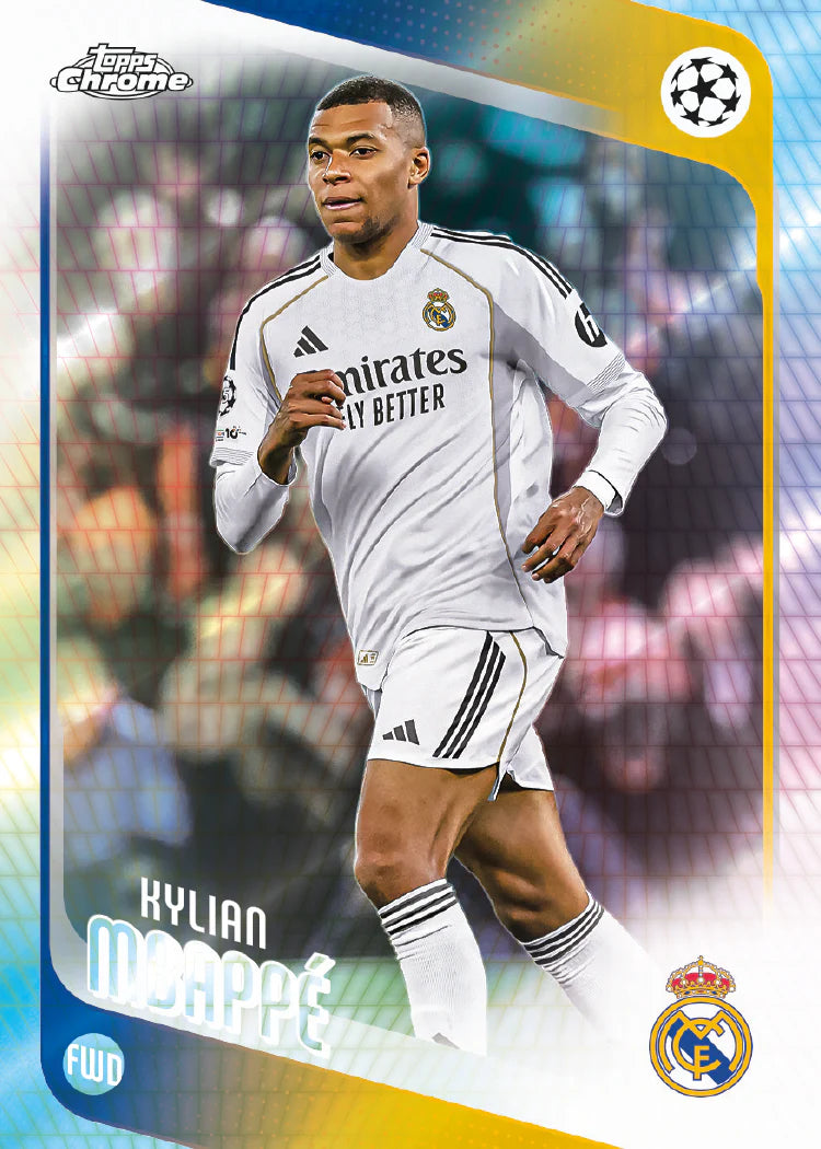 Topps Chrome UEFA Club Competitions 2025/26 - Hobby Box-6