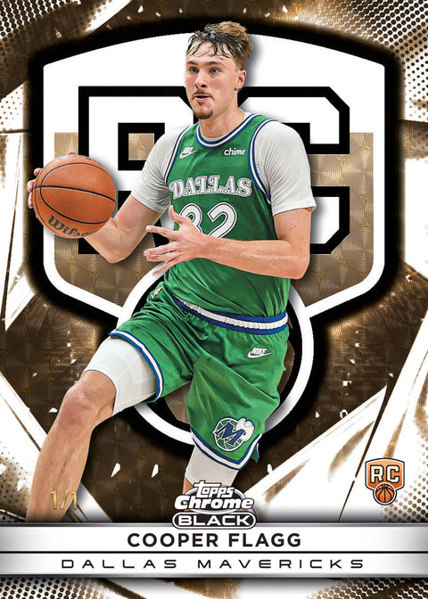 2025-26 NBA Topps Chrome Black Basketball - Hobby Box-8