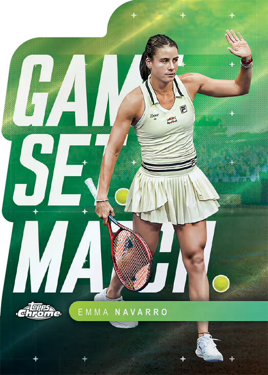 Topps Chrome Tennis 2025 - Hobby Box-8