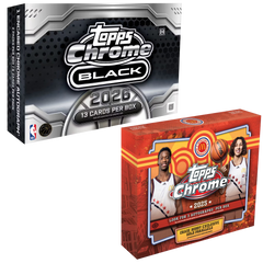 Topps Chrome Basketball Bundle – Chrome Black Hobby Box und McDonald’s All-American Hobby Box