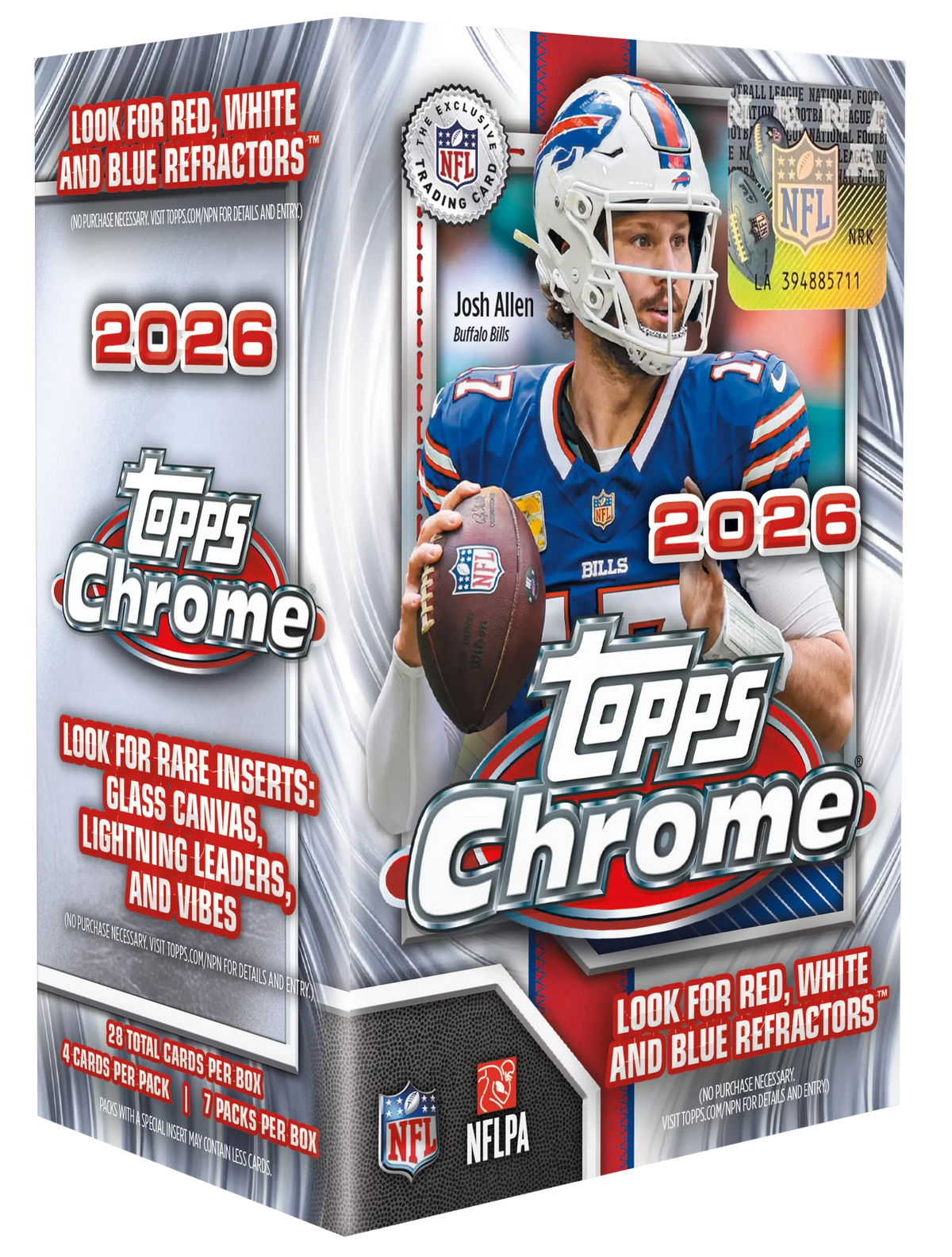 2026 Topps Chrome Football – Value Box