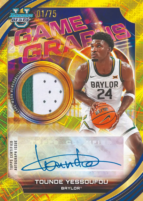 2025-26 Bowman University Best Basketball - Hobby Box-8