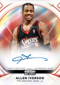 2025-26 NBA Topps Chrome Black Basketball - Hobby Box-5
