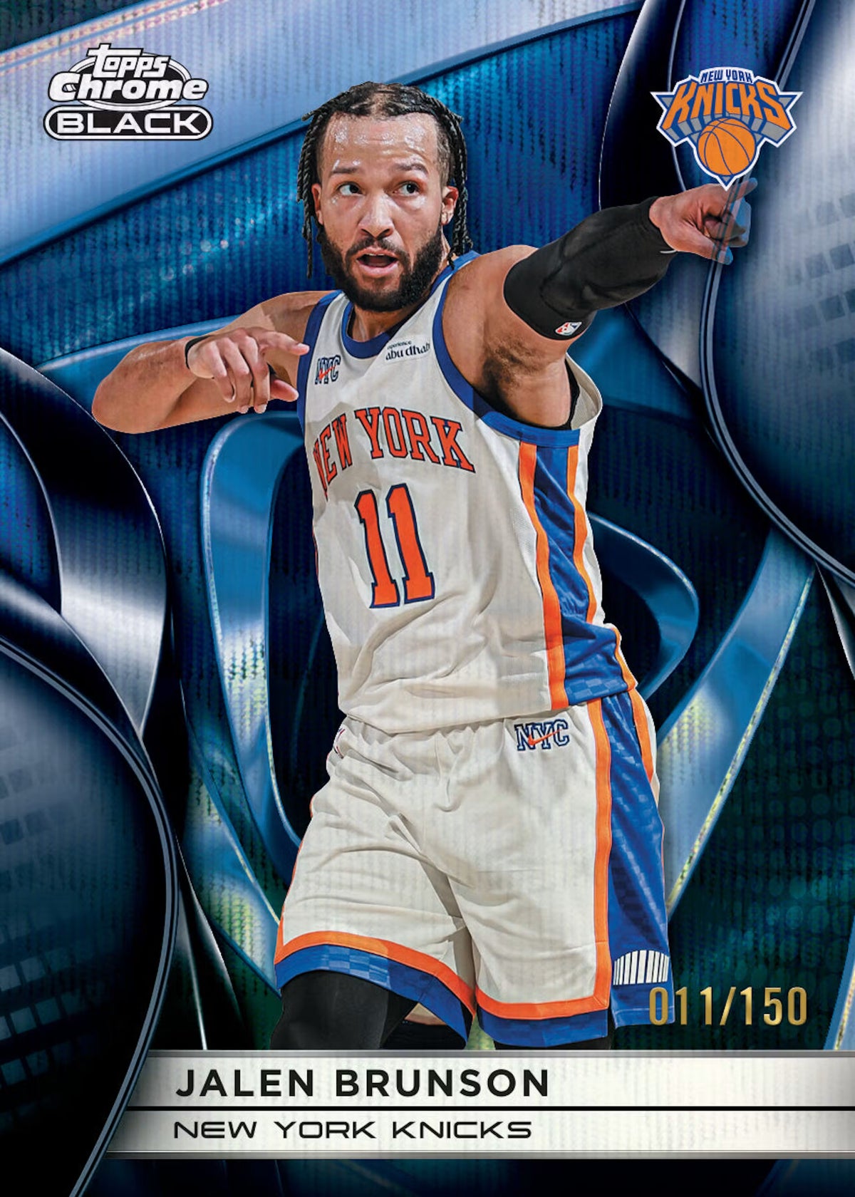 2025-26 NBA Topps Chrome Black Basketball - Hobby Box-7