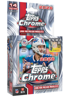 2026 Topps Chrome Football – Hanger Box-1