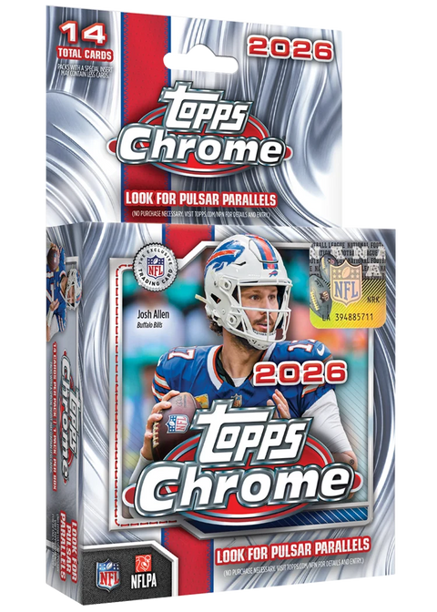 2026 Topps Chrome Football – Hanger Box-1
