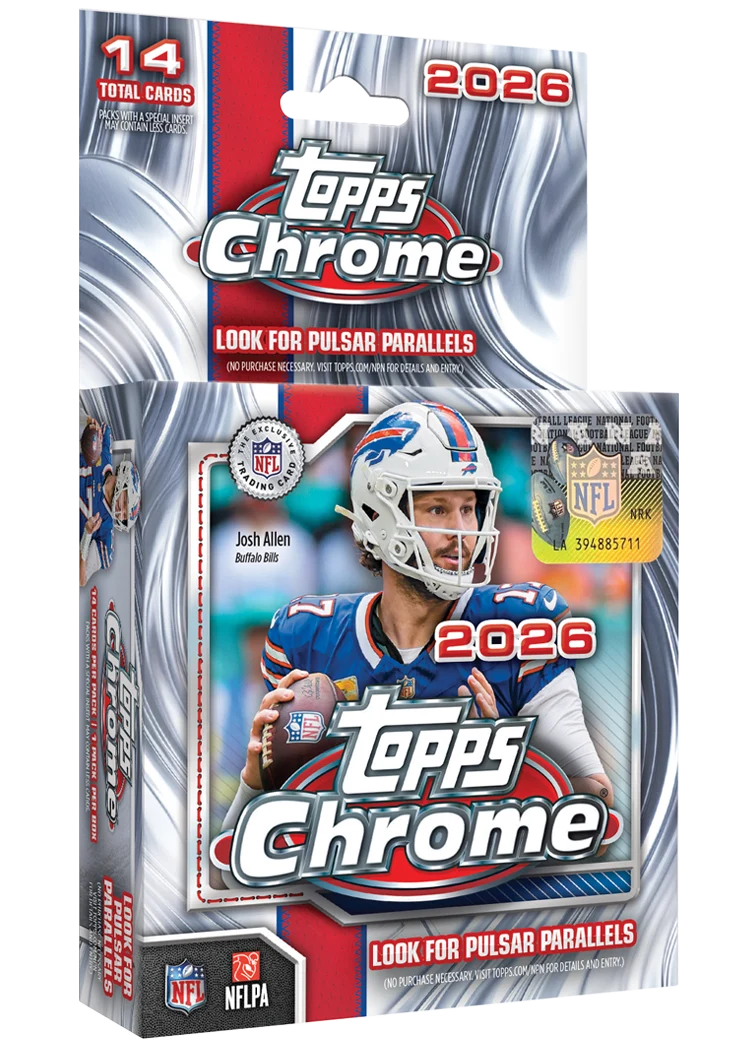 2026 Topps Chrome Football – Hanger Box