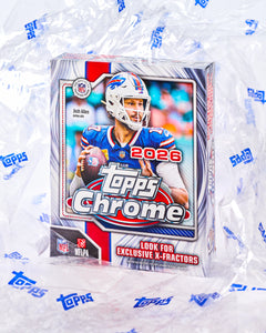 2026 Topps Chrome Football – Mega Box (Unsealed Original)-1