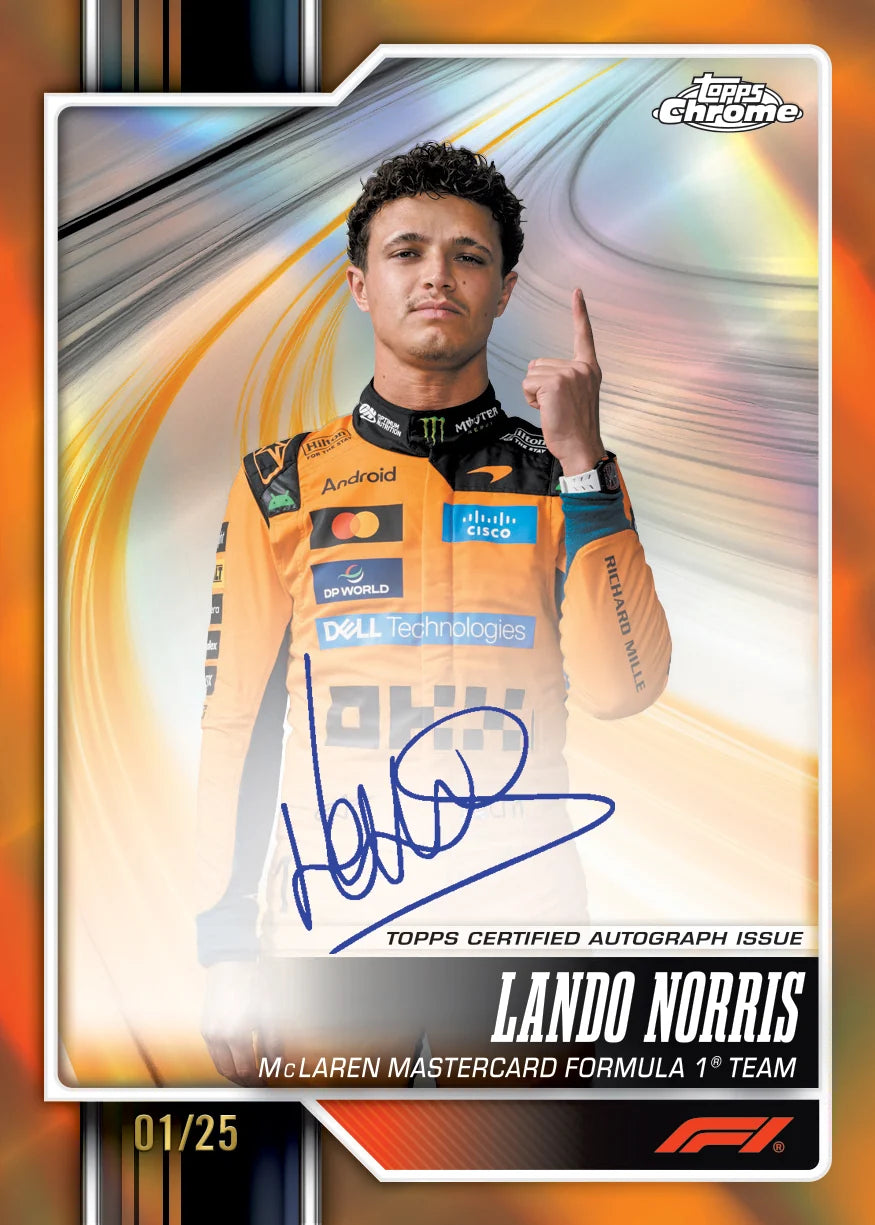 2026 Topps Chrome Formula 1 – Mega Box