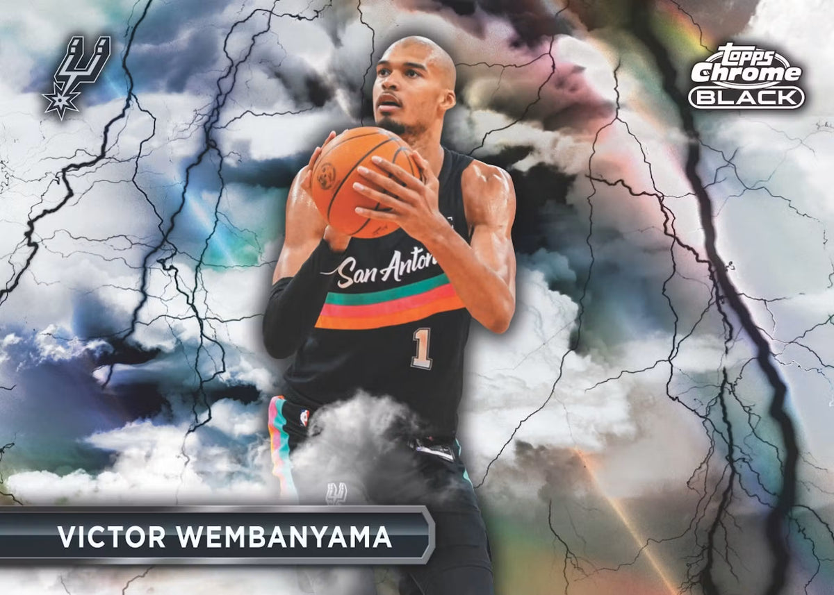 2025-26 NBA Topps Chrome Black Basketball - Hobby Box-10