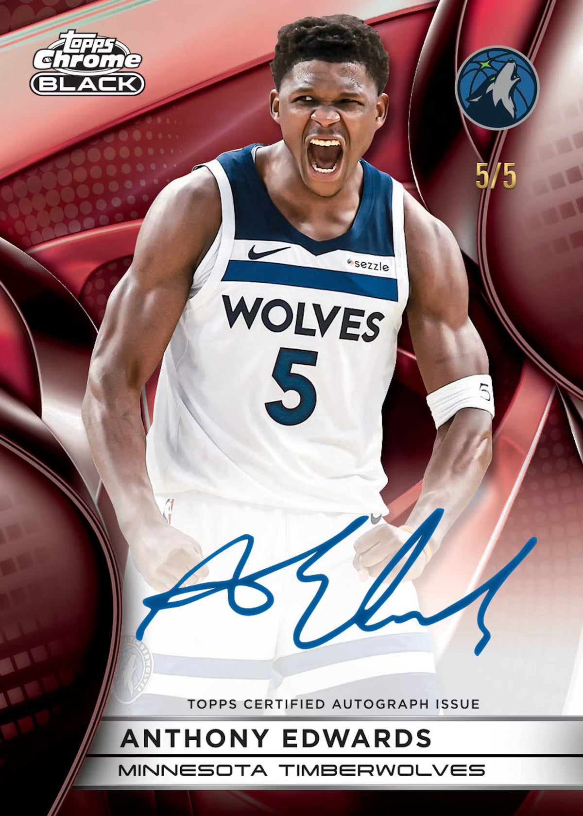 2025-26 NBA Topps Chrome Black Basketball - Hobby Box-4