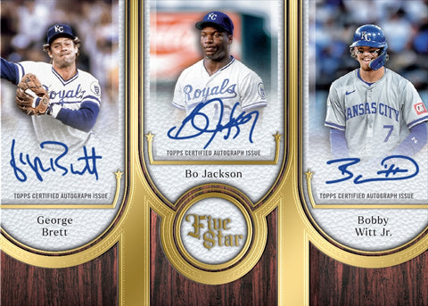 2025 Topps Five Star Baseball Hobby Box – On-Card Autogramme-3