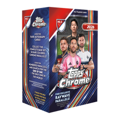 2026 Topps Chrome MLS Value Box – geschlossene Verpackung