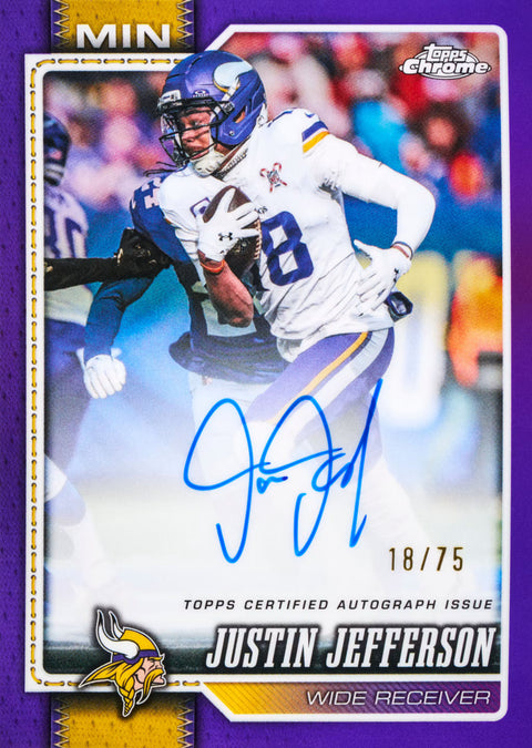 2026 Topps Chrome Football – Hobby Box-2